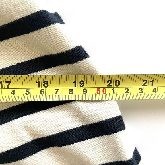 T By Alexander Wang Women’s B&W Striped Cotton Mini Dress Fit & Flare - Picture 9 of 11